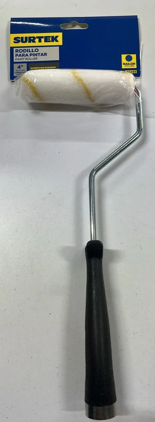 Rodillo para pintar nailon 4"