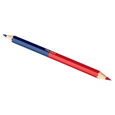 Lapiz bicolor hexagonal grueso (precio p/pieza)